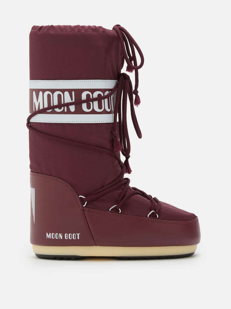 Moon Boot Mb Icon Nylon Bordeaux 39/41 Immagine del prodotto 