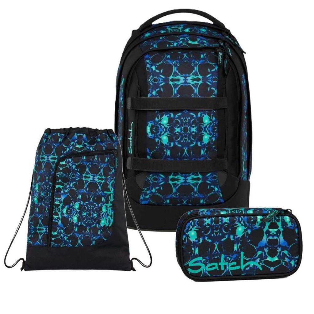 Satch, zestaw plecaków szkolnych PACK Caleido Blue, Zdjęcie produktu 