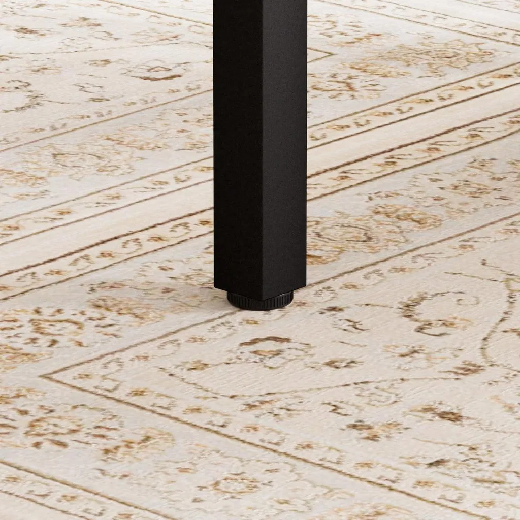 Table à manger compacte industrielle pour optimiser votre coin repas 90cm - 14