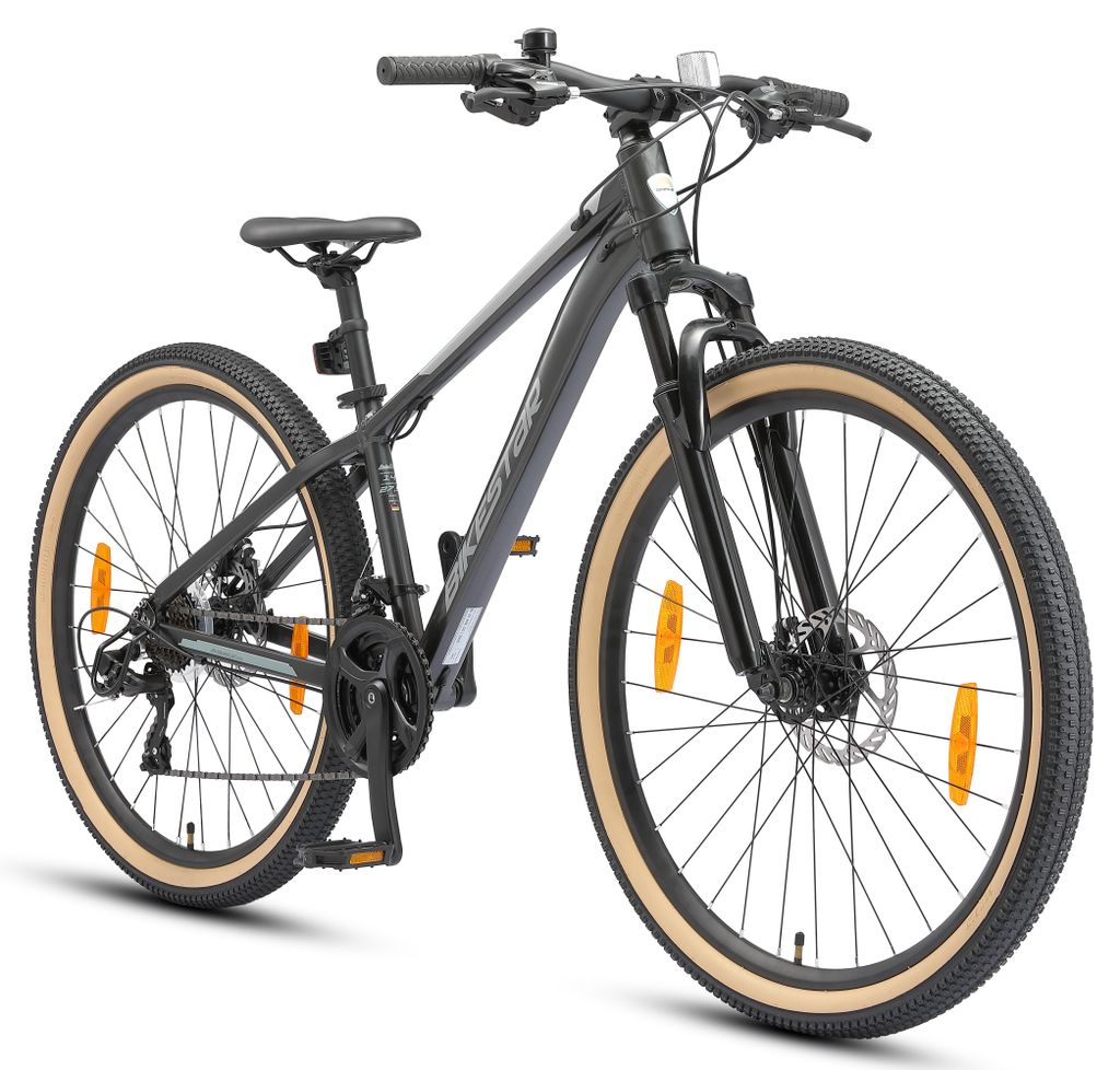 BIKESTAR Alu Mountainbike 27.5 Zoll | 21 Gang Hardtail Produktbild 