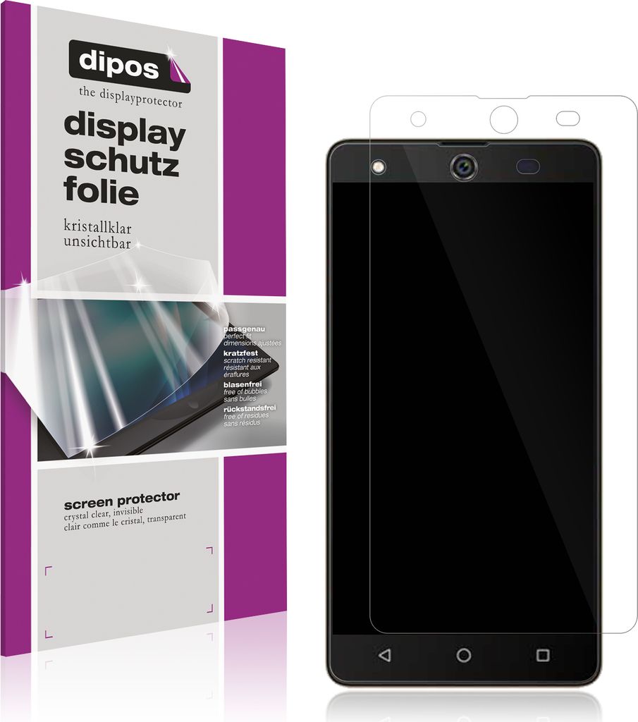6x Schutzfolie für Symphony i10 klar Displayschutzfolie Folie Display Schutz