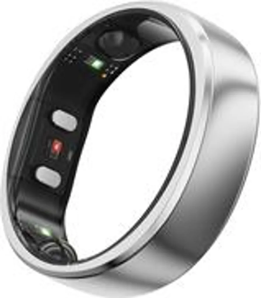 Bague Connectée Ultra-Légère RingConn Gen2 Air Argent 9 Autonomie Longue