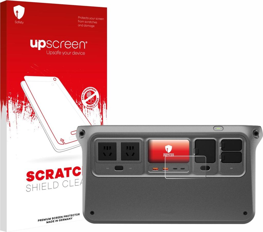 upscreen Schutzfolie für DJI Power 1000 Displayschutz Displayschutzfolie Folie Klar Transparent