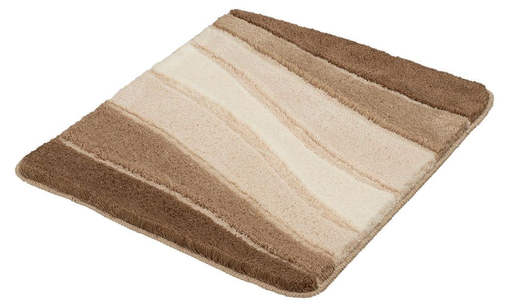 Kleine Wolke Badteppich OCEAN Taupe 55 x 65 cm