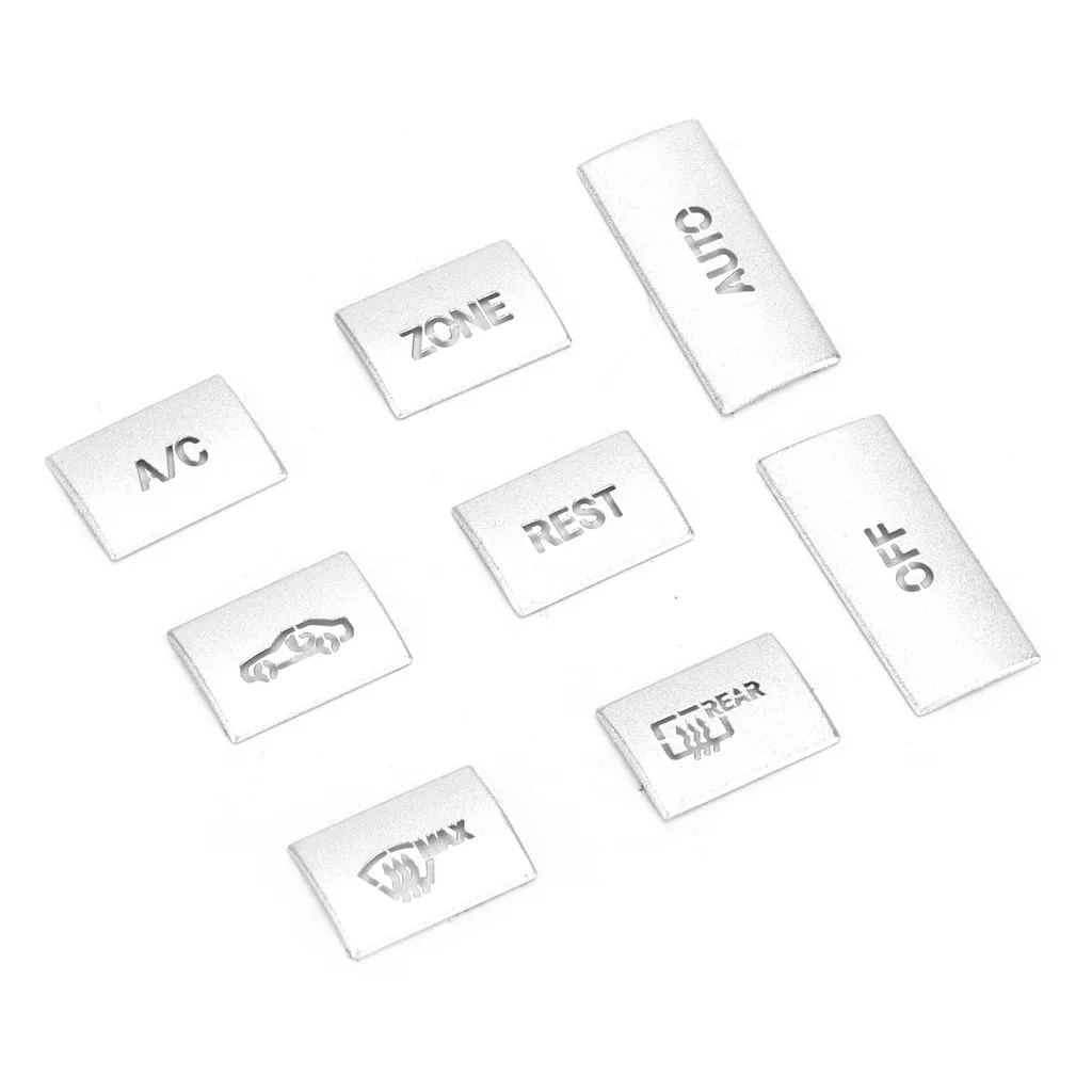 Garniture bouton climatisation pour console centrale auto - Lot de 12 - 5