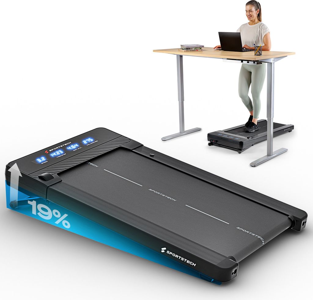 Sportstech Walking Pad sPad500 |  Automatische Steigung | Produktbild 