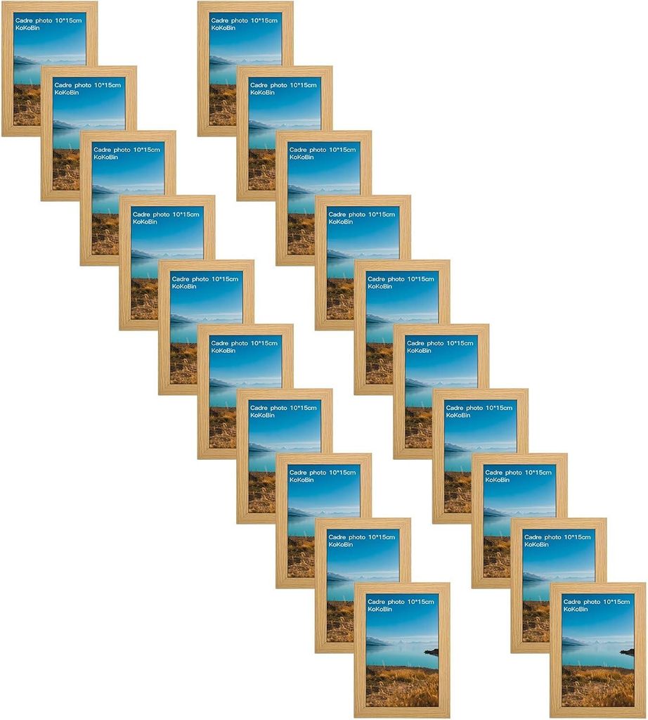 Bilderrahmen für Wand- und Tischfotos Set 20 Zierliche Produktbild 
