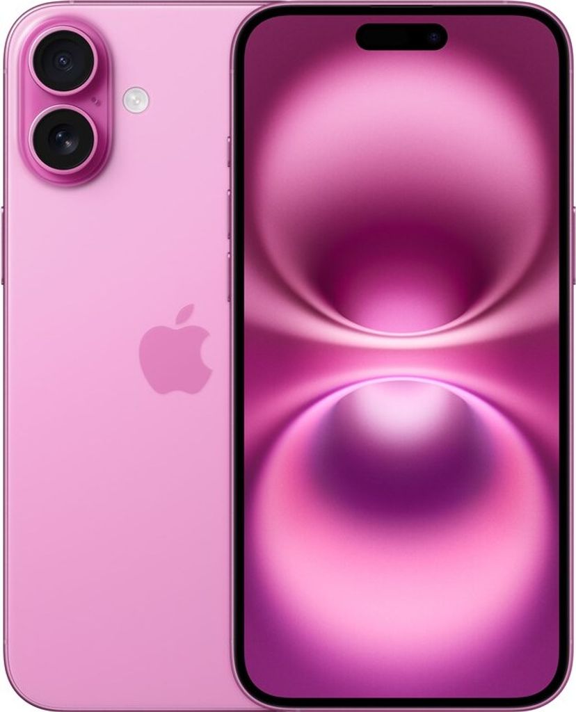 Apple iPhone 16 Plus 6.7" Dual SIM iOS 18 USB Type-C Pink - 128 GB - 17 cm