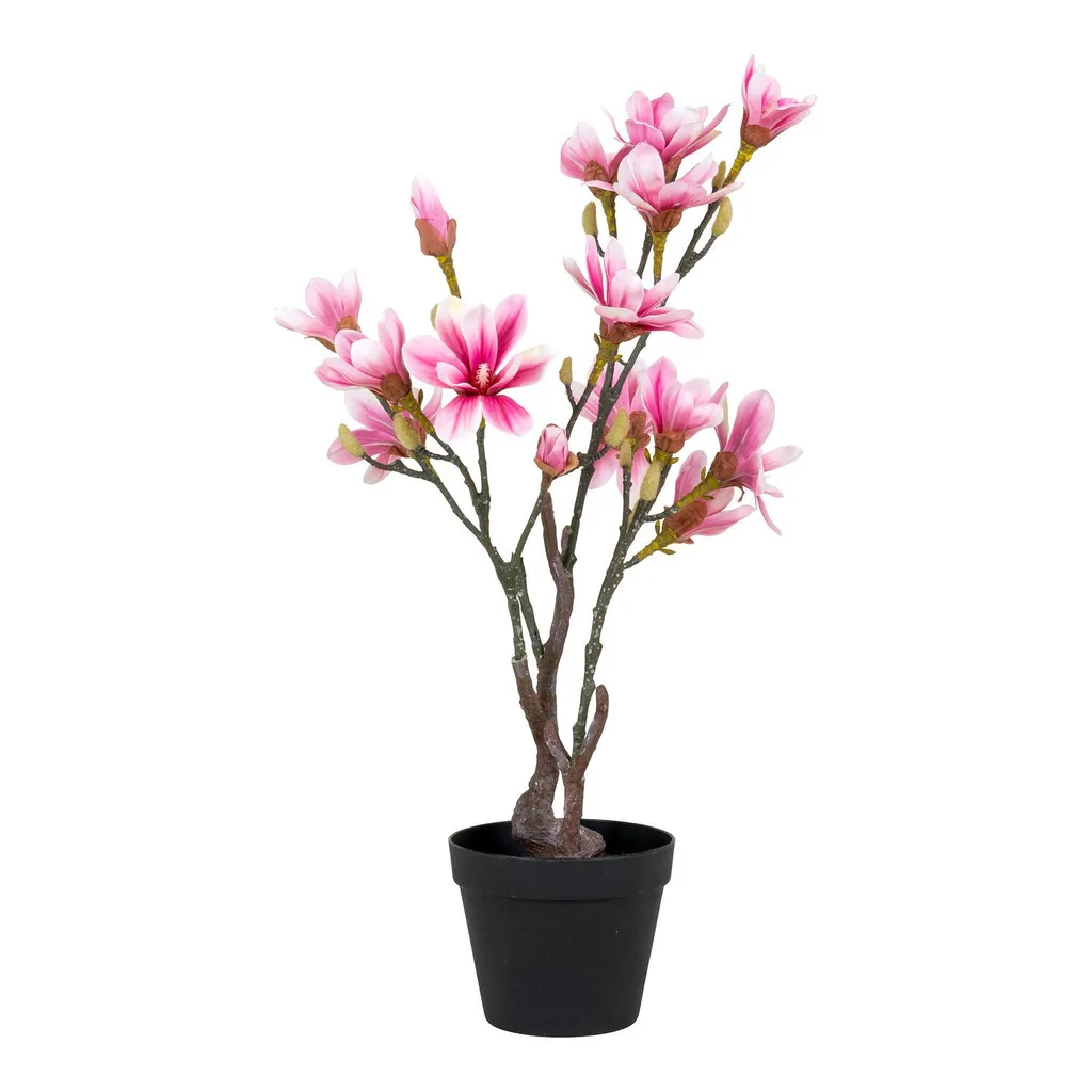 Decorazione Botanica Artificiale Magnolia 74cm - Benessere in Casa