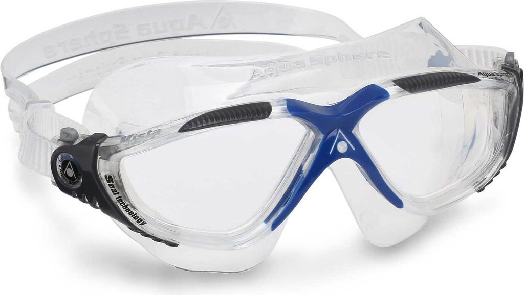 AQUA SPHERE VISTA 118 / 0040LC transparent/blue L Produktbild 