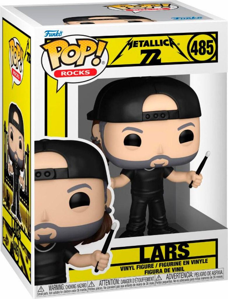 Metallica POP! Rocks Vinyl Figur Lars Immagine del prodotto 