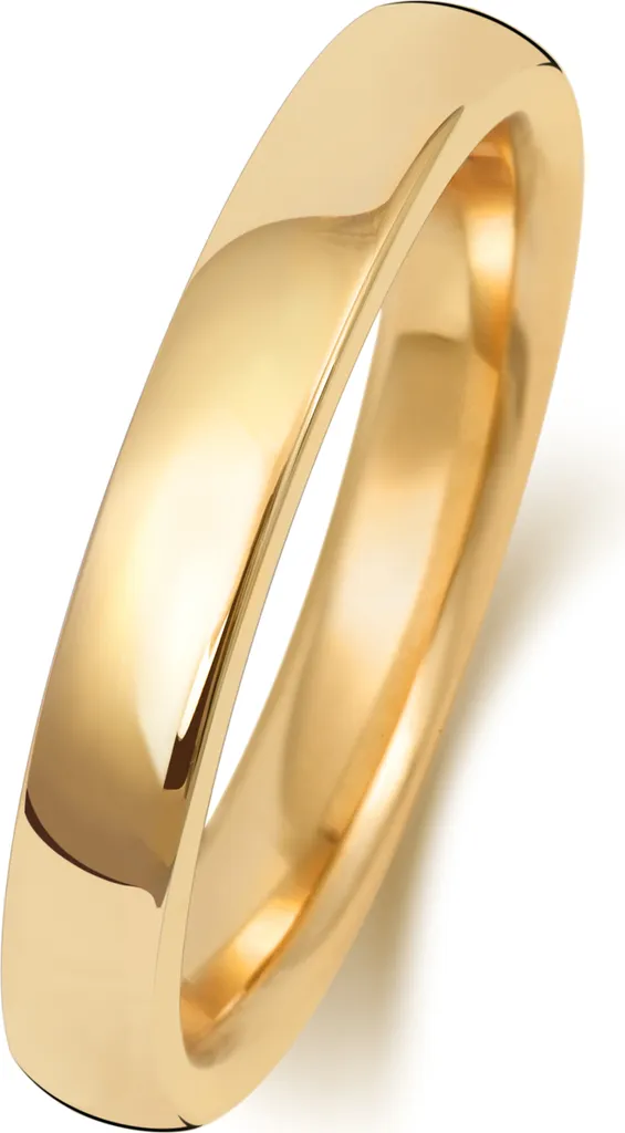 Alliance 3mm Or Jaune 9 Carats 375 Court Forme Taille 50 TRS189589KYRSK