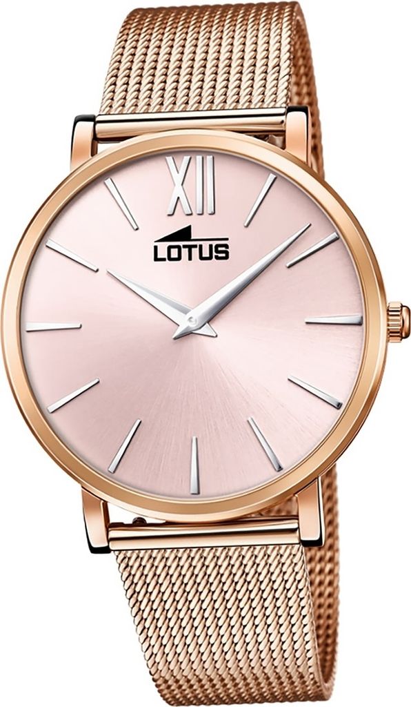 Lotus Edelstahl Damen Uhr Armbanduhr rosegold Elegant Smart Casual D2UL18730/1