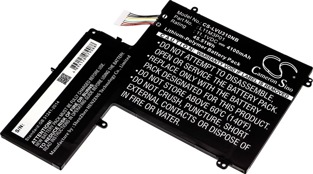 Batterie Lenovo IdeaPad U310 4375 de Rechange - Haute Capacité Techtek