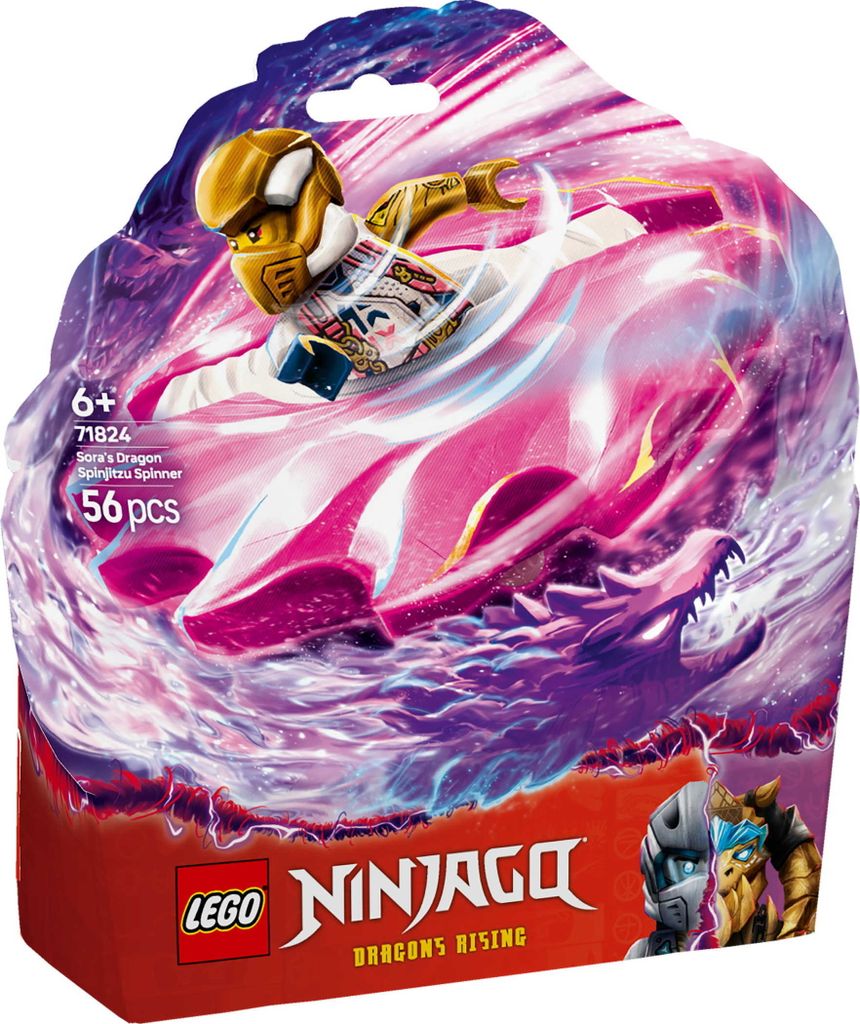 LEGO NINJAGO Sora's Draken-Spinjitzu-spinner - Actiefiguur Productafbeelding 