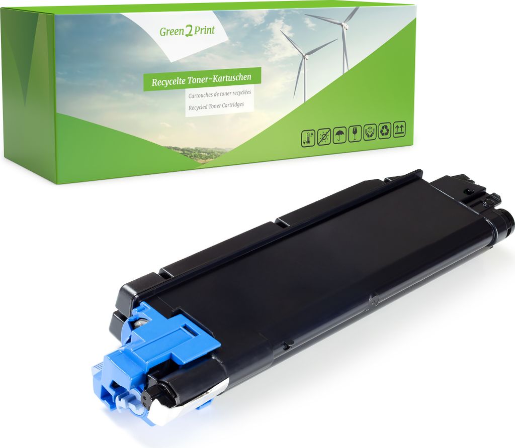 Green2Print Toner cyan 11000 Seiten ersetzt Kyocera TK-5280C passend für Kyocera ECOSYS M6235CIDN, M6635CIDN, P6235CDN