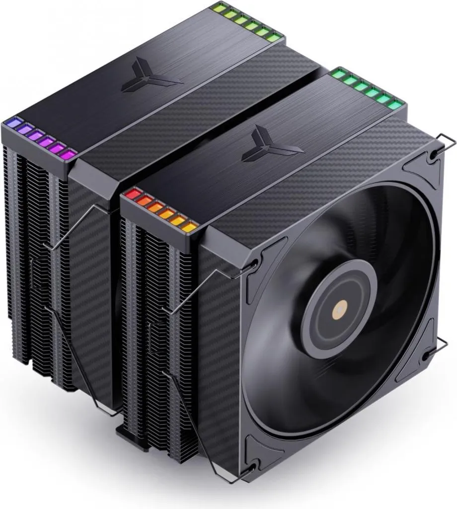 Jonsbo HX6280 Ventirad Anti-Surchauffe Double Tour RGB Noir pour PC Gamer