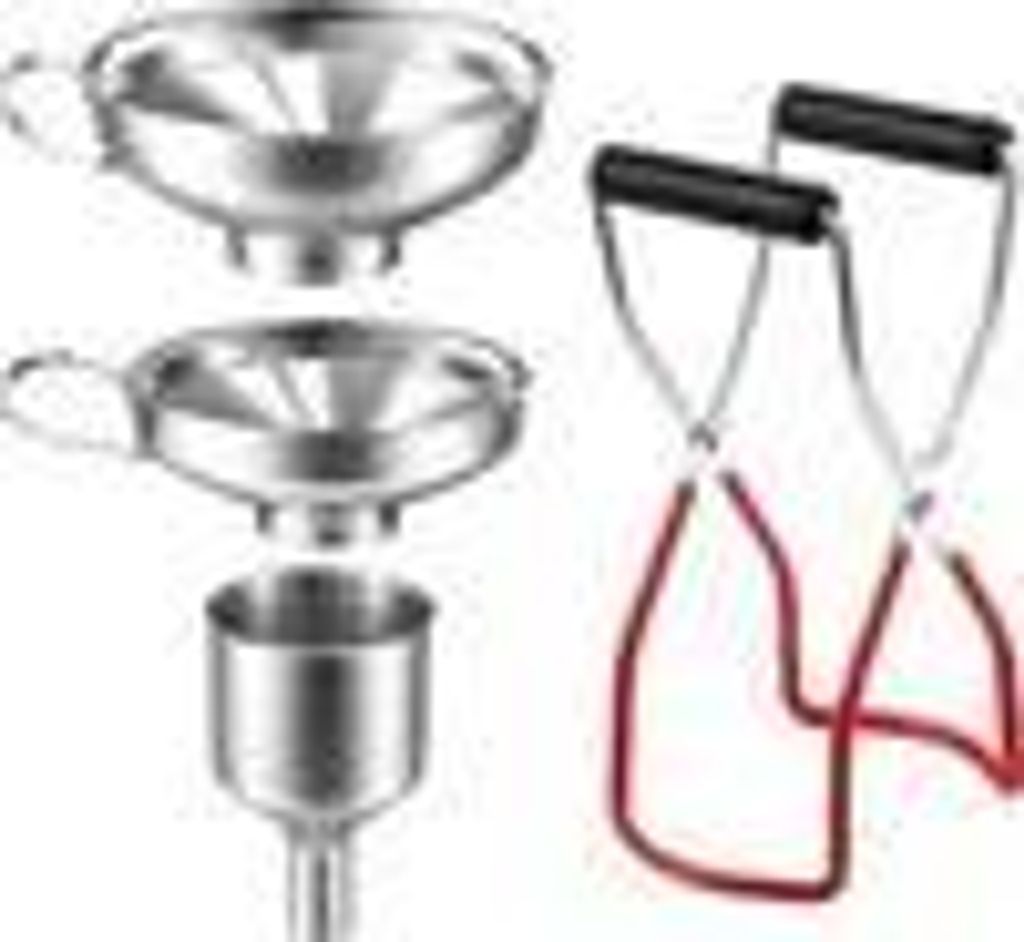 Edelstahl-Trichter-Set, 4-teiliges Produktbild 