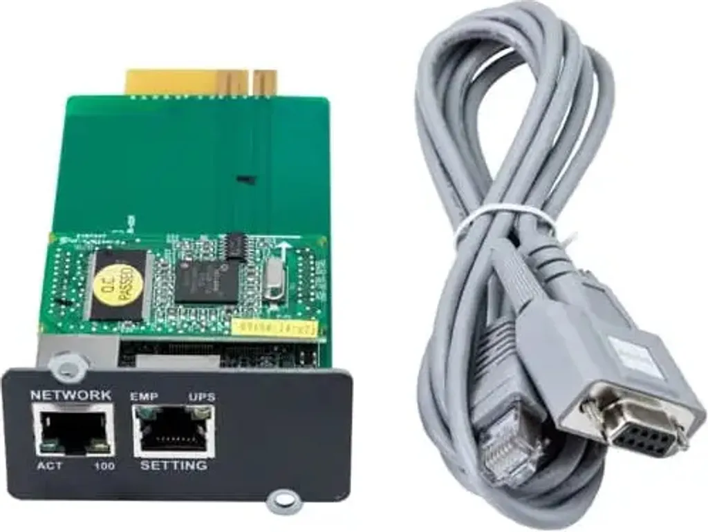 Supervision Onduleur ABB PowerValue via Réseau - Carte SNMP Ethernet