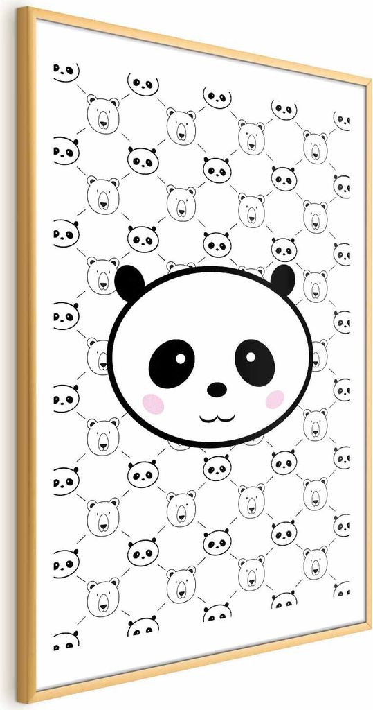 Posterpapier Poster - Pandas and Bears 40x60 cm Für Kinder g-A-0154-ao-a