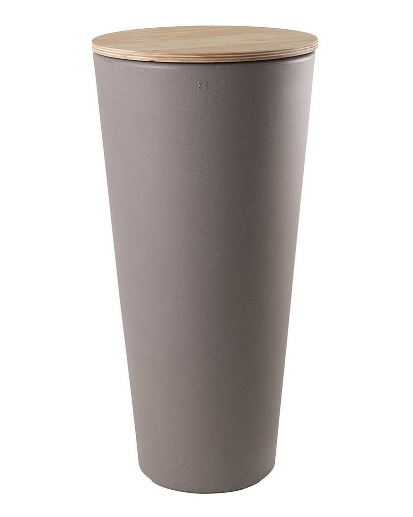Beleuchteter Pflanztopf Shining Classic Pot XL (Taupe)