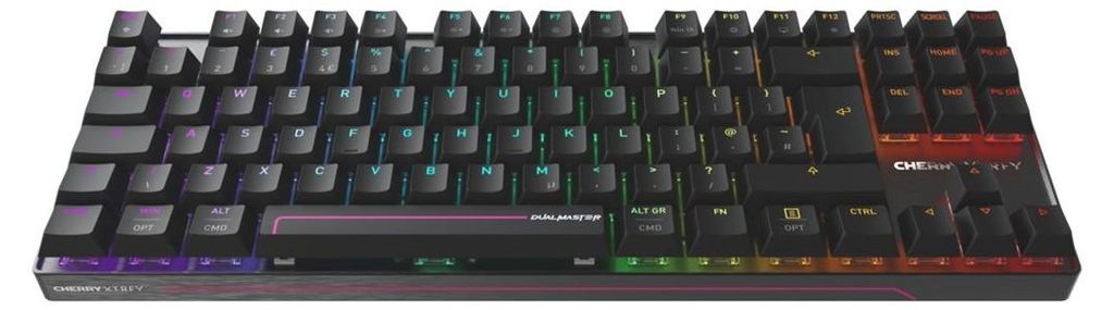 CHERRY MX 8.2 Pro TMR Wireless Tastatur Gaming USB + RF Wireless + Bluetooth QWERTZ Deutsch Schwarz