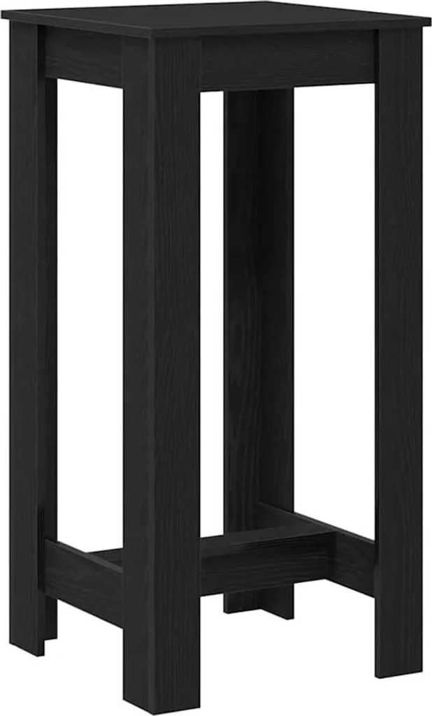 Tavolo da Bar Maison Exclusive Rovere Nero 51x50x103,5 cm - Arredo Moderno