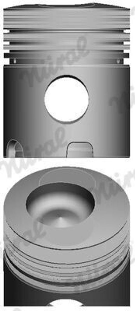 NÜRAL 87-172511-00 Kolben für FENDT Farmer für KRAMER 14-Serie für DEUTZ-FAHR D06