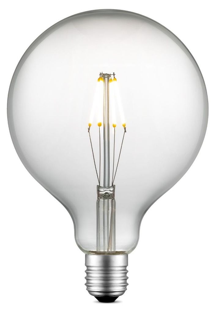 Home Sweet Home dimmbare LED Carbon A E27 G125 4W 400Lm 3000K Klar