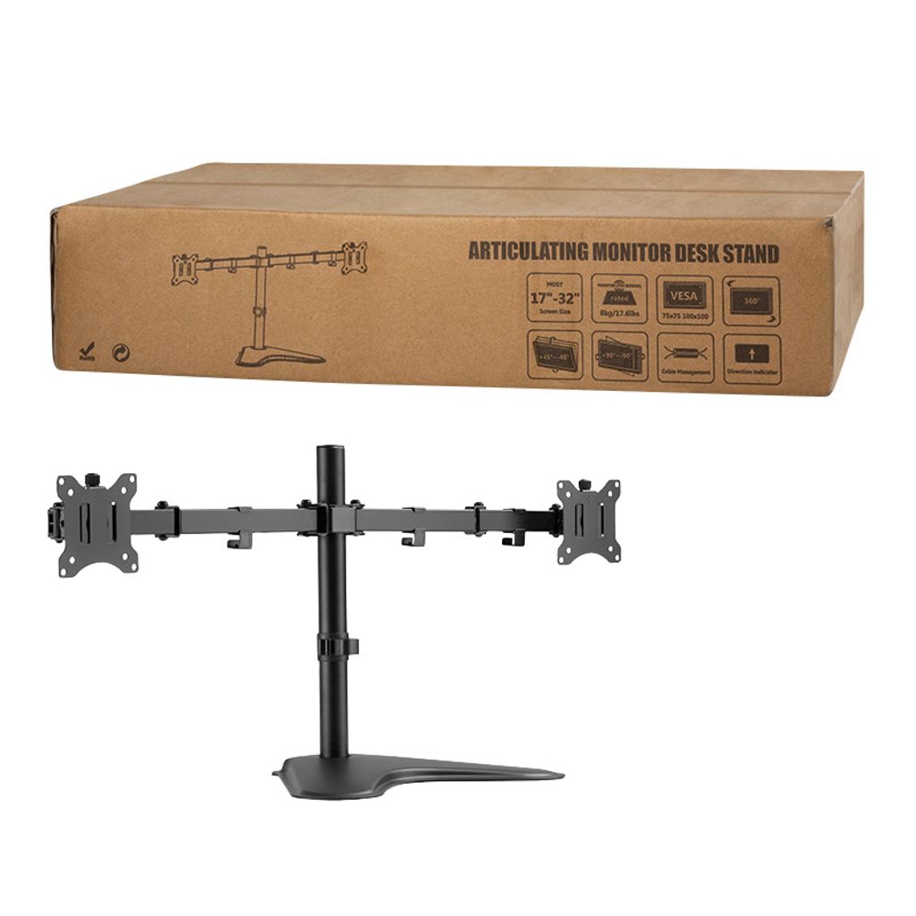 LogiLink BP0099: LogiLink TFT-/LCD-monitorarm met voet, Productafbeelding 
