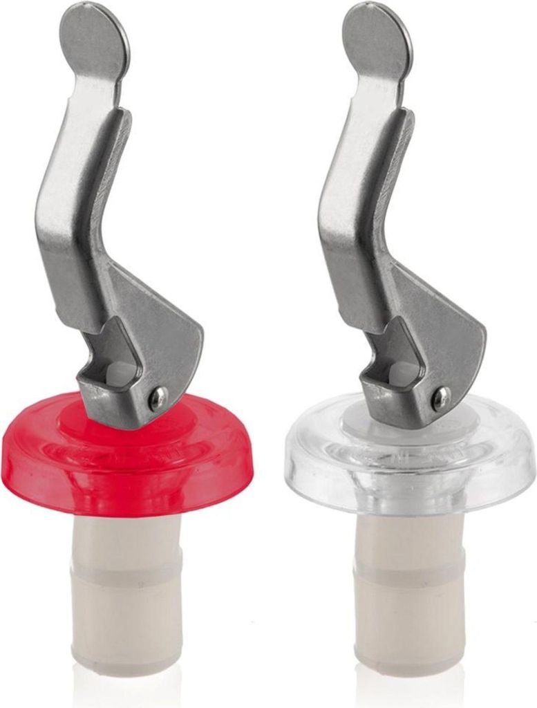 Orion | Flaschenstöpsel - 9x3 Cm - 2 Stück - Hermetisches Produktbild 