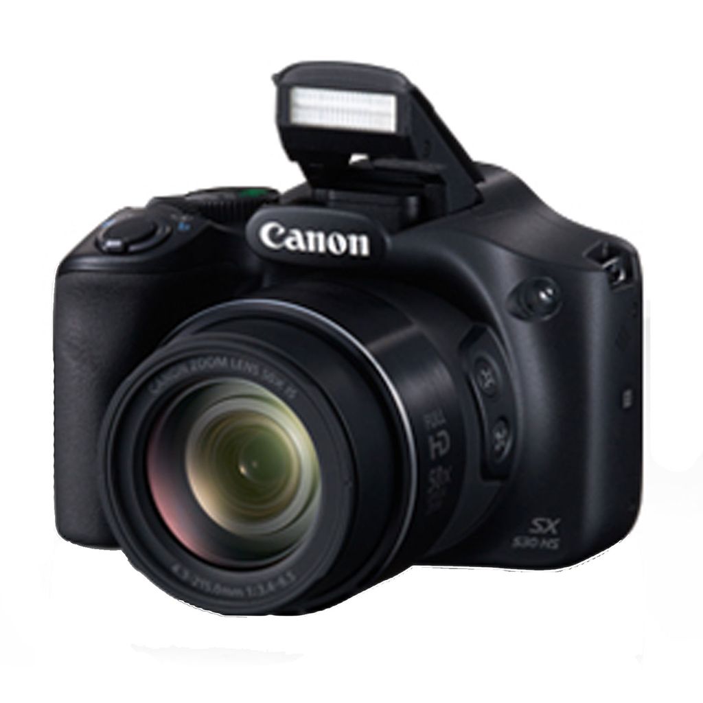 Canon PowerShot SX530 Kompaktkamera schwarz, Farbe:Schwarz Produktbild 