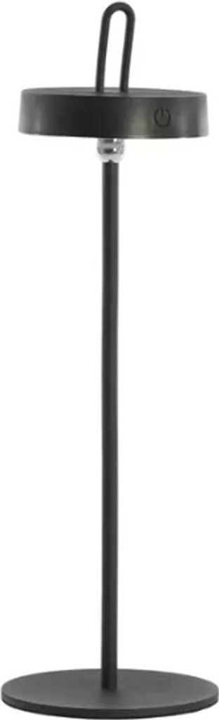 LED Tischleuchte AMPEHA von Light & Living Ø13x47 cm Lampe Schwarz