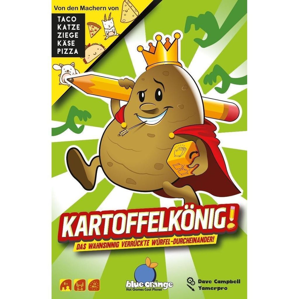 Asmodee Spiel Kartoffelkönig!  ab 8 Jahren  3 bis 8 Spieler Produktbild 