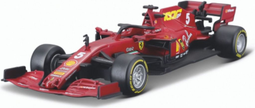 Bburago Modellauto 18-36823V1 - Ferrari 2020 Toskana GP SF1000 #5 Vettel (Maßstab 1:43)