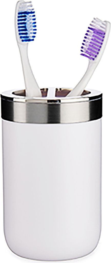 ZAHNPUTZBECHER Ø7,5cm Weiss aus Kunststoff Produktbild 