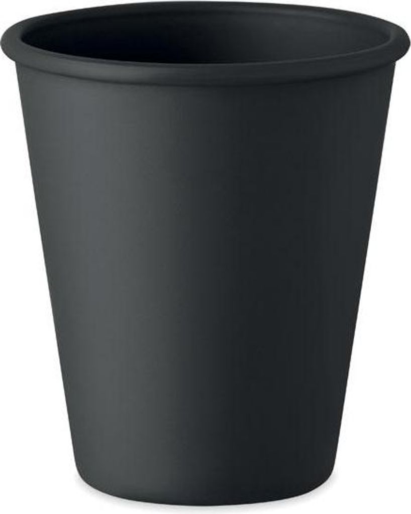 MidOcean - "Cupful" Tasse, Wiederverwendbar, Einwandig MO1801 (Einheitsgröße) (Schwarz)