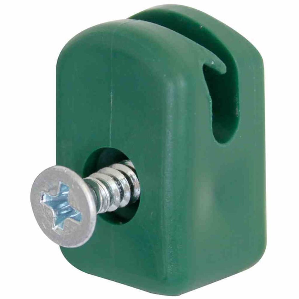 Spanndrahthalter mit Schrauben