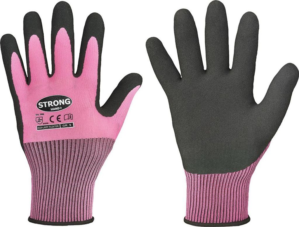LADY FLEXTER STRONGHAND Handschuhe Größe 9