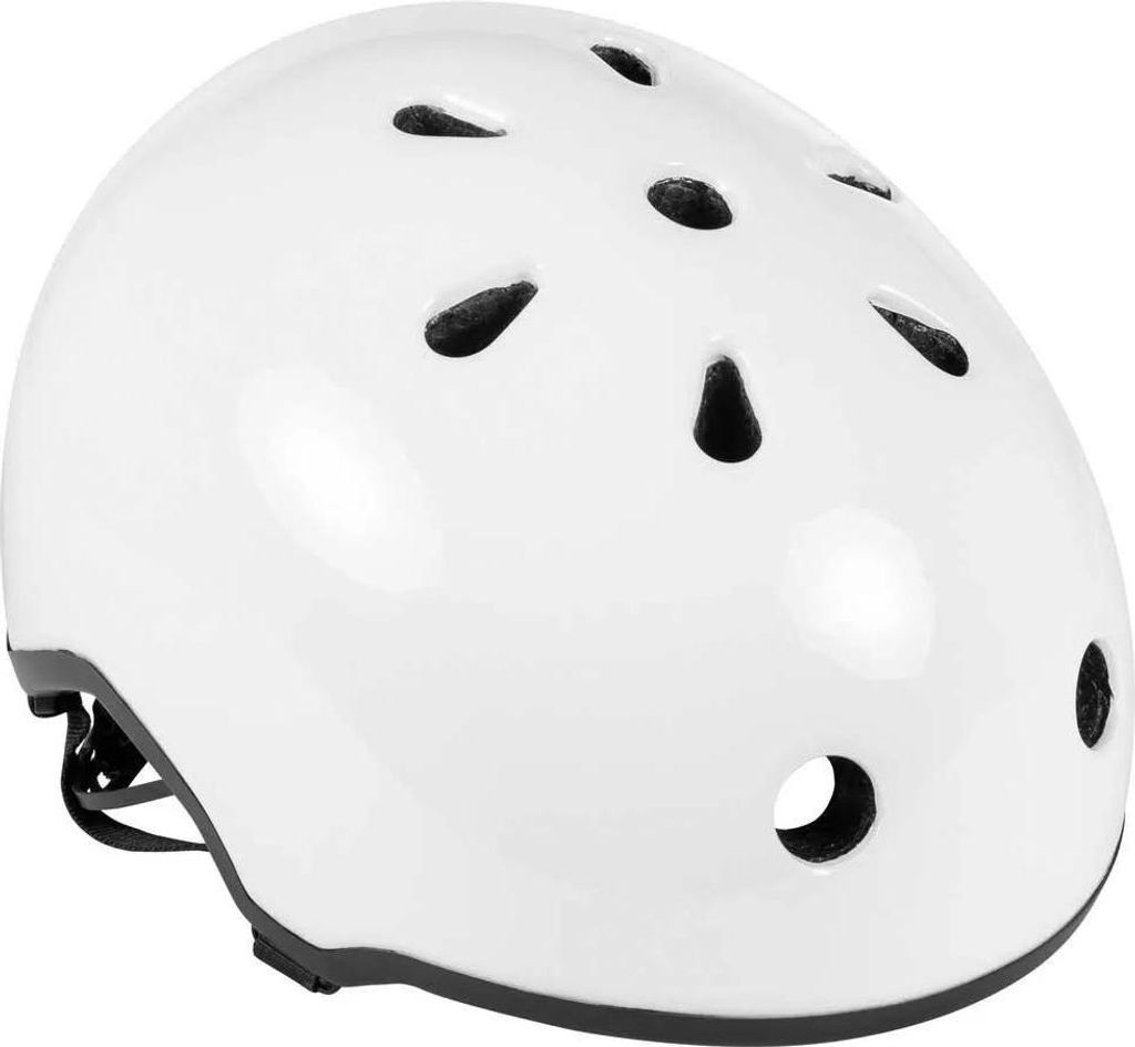 Powerlide Ennui Casco Elite bianco con visiera, taglia Immagine del prodotto 