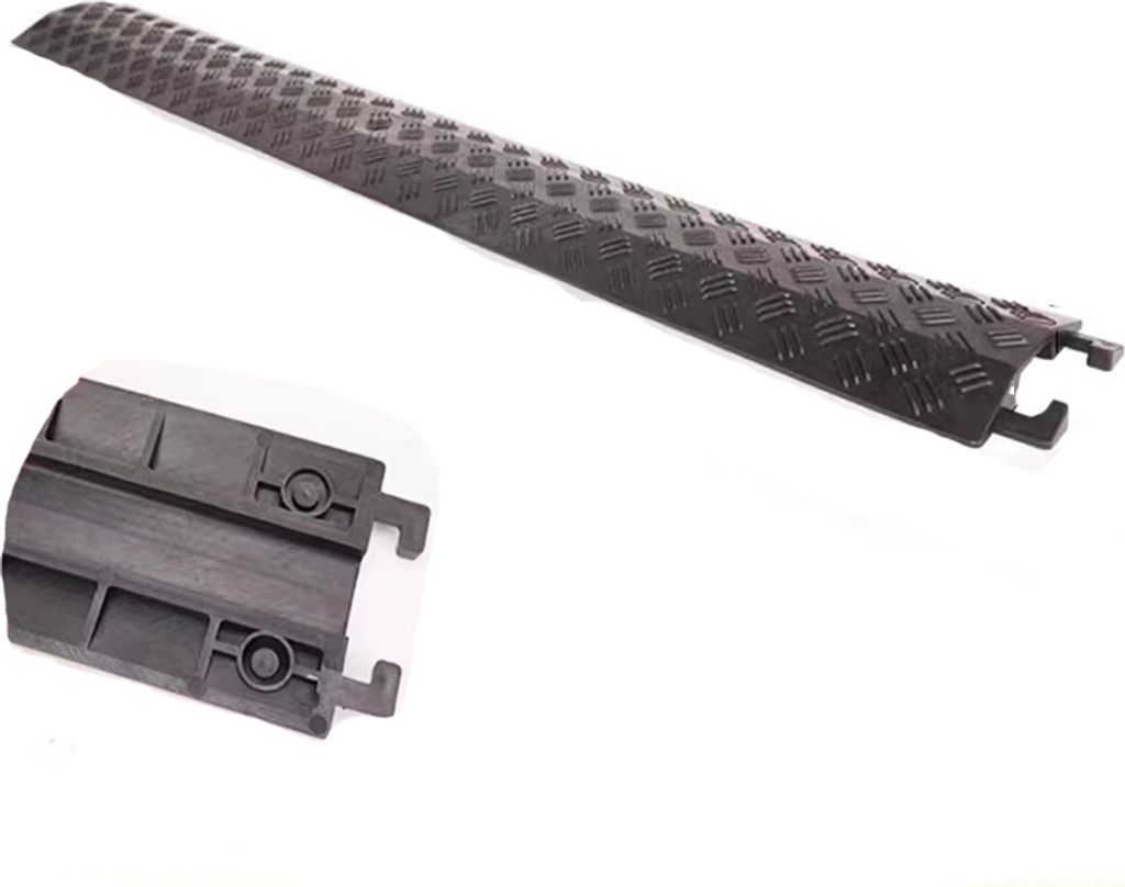 Kabelbrücke 1m Kabelkanal Überfahrschutz Kabelrampe für Produktbild 5