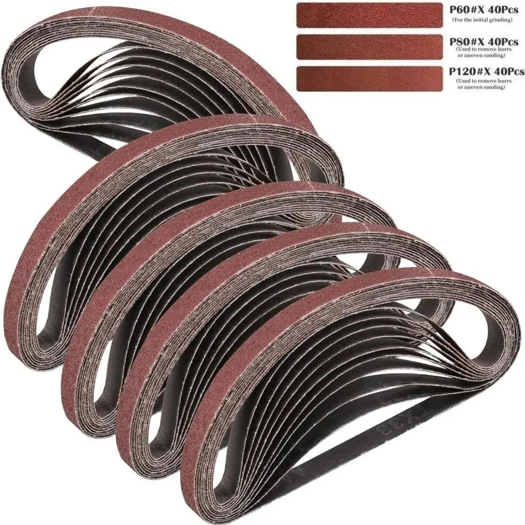 Manchons abrasifs Braun 6x20 mm grain 120 pour outil rotatif - 120 pcs