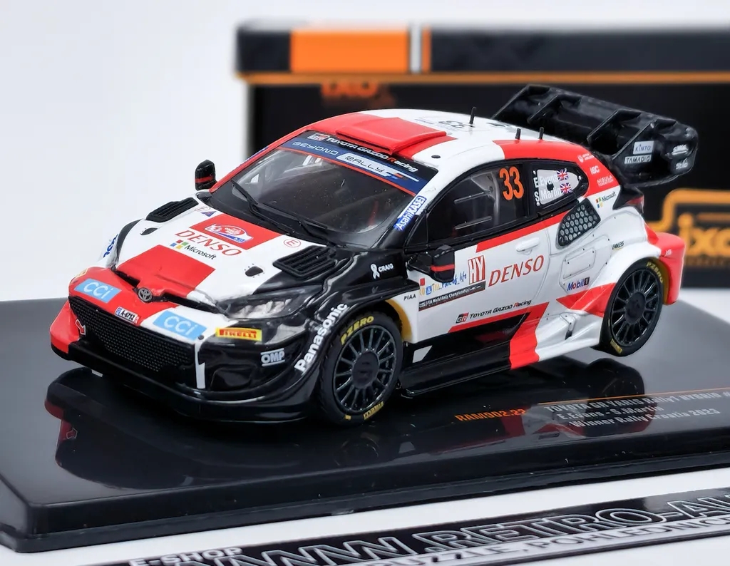 Cadeau Collectionneur Rallye Toyota GR Yaris Rally1 Hybrid 1:43 IXO 2023