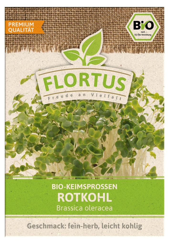 Artikelbild 1 von 'BIO Keimsprossen Rotkohl' aus der Kategorie Keimsprossen