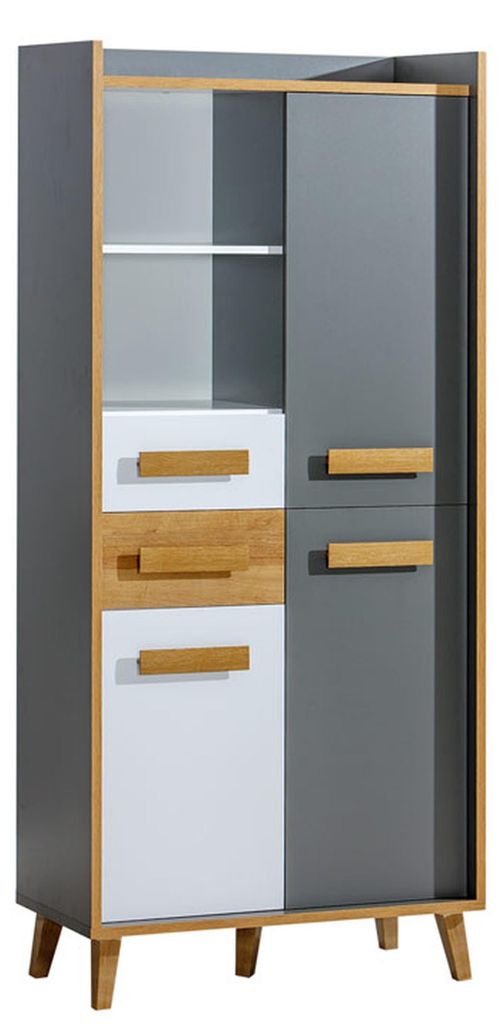 Designer Holzschrank Schrank Kleider Büro Mehrzweckschrank Kleiderschränke Neu