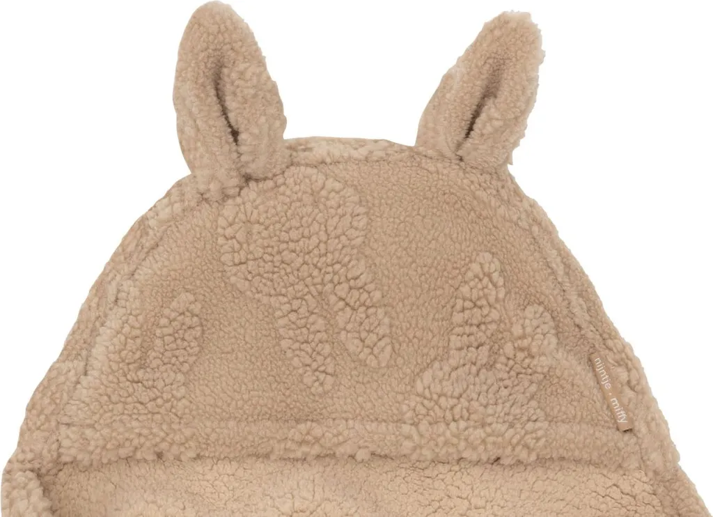 Couverture Bébé Jollein Miffy Jacquard Teddy Biscuit Douceur Extra - 3