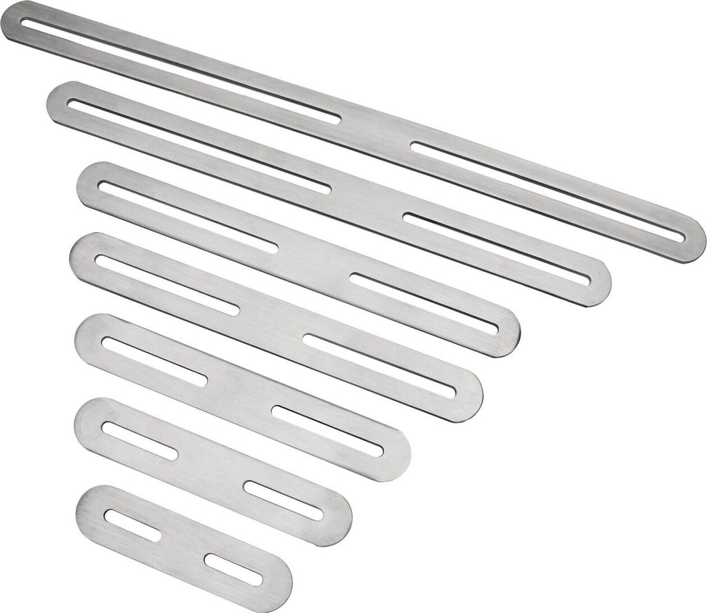 Edelstahl Verbinder Langloch Langlochverbinder Verbinder Holzverbinder 95x24mm