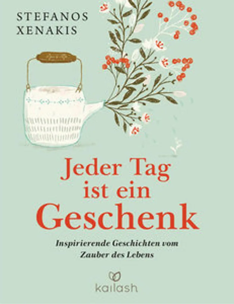 Calendrier perpétuel Jeder Tag ist ein Geschenk en bois avec cadre 30x40