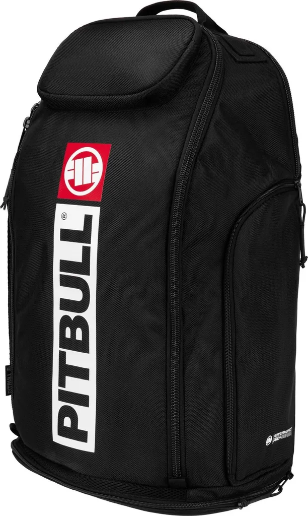 Sac à dos MMA et Boxe Pit Bull Airway Hilltop 2 Noir grande capacité 45L