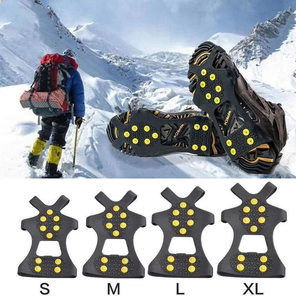 Chiodini per scarpe con 10 chiodini Ramponi antiscivolo per Immagine del prodotto 
